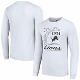 Detroit Lions Starter Arch City Long Sleeve T-Shirt - White - NFL
