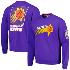 Mitchell & Ness Phoenix Suns Hardwood Classics There and Back Pullover Sweatshirt Purple