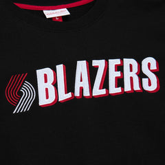 Mitchell & Ness Portland Trail Blazers Hardwood Classics There and Back Pullover Sweatshirt Black
