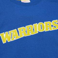 Mitchell & Ness Golden State Warriors Hardwood Classics There and Back Pullover Sweatshirt Royal