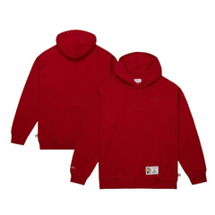 Mitchell & Ness Chicago Bulls Hardwood Classics Tonal Pullover Hoodie Red