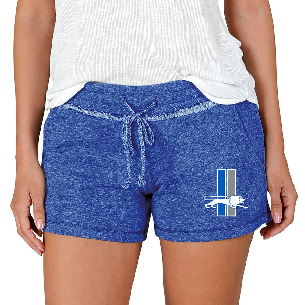 Detroit Lions Concepts Sport Women's Mainstream Terry Lounge Shorts - Blue - NFL