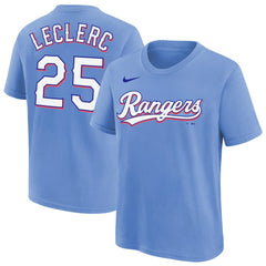 Jose Leclerc Texas Rangers Nike Youth Name & Number T-Shirt Online