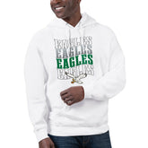 Philadelphia Eagles Starter Unisex Throwback Name Drop Pullover Hoodie - White - NFL