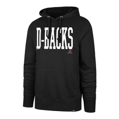 Arizona Diamondbacks '47 Dime Headline Pullover Hoodie Outlet