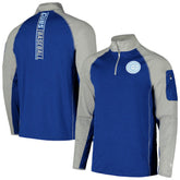 Chicago Cubs New Era Father's Day Raglan Quarter-Zip Top for sale