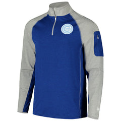 Chicago Cubs New Era Father's Day Raglan Quarter-Zip Top for sale