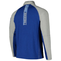 Chicago Cubs New Era Father's Day Raglan Quarter-Zip Top for sale