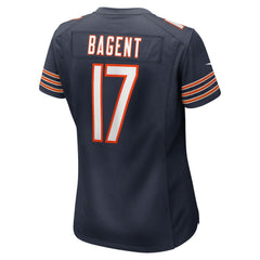 Tyson Bagent Chicago Bears Women's Game Jersey - Navy - Nike