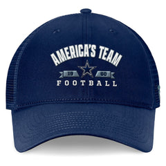 Dallas Cowboys Fundamentals Timeout Trucker Adjustable Hat - Navy - Fanatics