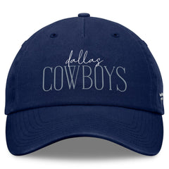 Dallas Cowboys Women's Fundamentals Review Adjustable Hat - Navy - Fanatics