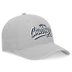 Dallas Cowboys Women's Rustic Kickoff Adjustable Hat - Gray - Fanatics