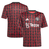 Adidas - Manchester United Youth 2024/25 Pre-Match Top - Black