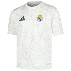 Adidas - Real Madrid Youth 2024/25 Pre-Match Top - White