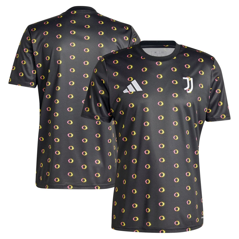 Adidas - Juventus 2024/25 Slim Fit Pre-Match Top - Black