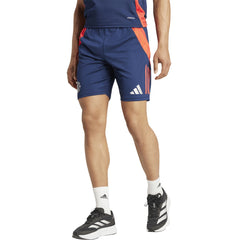 Adidas - Manchester United Tiro 2024/25 AEROREADY Training Shorts - Navy