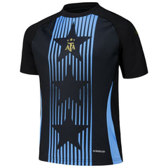 Adidas - Argentina National Team Youth 2024 Pre-Match Top - Black