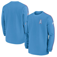 Tennessee Titans Alternate Logo Coach Long Sleeve Top - Light Blue - Nike
