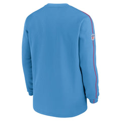 Tennessee Titans Alternate Logo Coach Long Sleeve Top - Light Blue - Nike