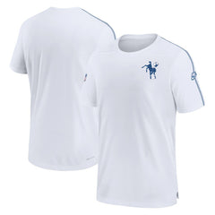 Indianapolis Colts Sideline Alternate Logo Coach Performance Top - White - Nike