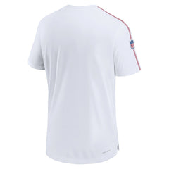 New York Giants Sideline Alternate Logo Coach Performance Top - White - Nike