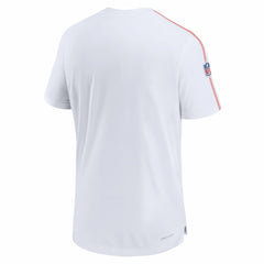 Cleveland Browns Sideline Alternate Logo Coach Performance T-Shirt - White - Nike