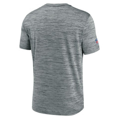 Tampa Bay Buccaneers Sideline Velocity Throwback Logo Dri-FIT T-Shirt - Gray - Nike