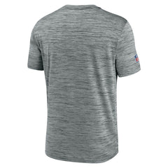 Indianapolis Colts Sideline Velocity Throwback Logo Dri-FIT T-Shirt - Gray - Nike