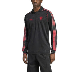 Adidas - Manchester United Originals Lifestyler Long Sleeve Jersey - Black