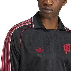 Adidas - Manchester United Originals Lifestyler Long Sleeve Jersey - Black