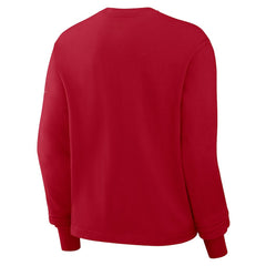 San Francisco 49ers Women's Boxy Long Sleeve T-Shirt - Scarlet - Nike