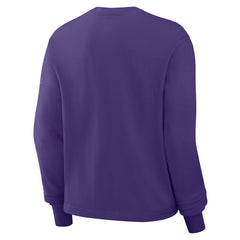 Minnesota Vikings Women's Boxy Long Sleeve T-Shirt - Purple - Nike