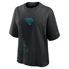 Jacksonville Jaguars Women's Boxy T-Shirt - Black - Nike