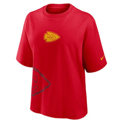 Kansas City Chiefs Women's Boxy T-Shirt - Red - Nike