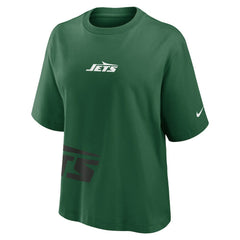 New York Jets Women's Boxy T-Shirt - Green - Nike
