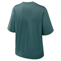 Philadelphia Eagles Women's Boxy T-Shirt - Midnight Green - Nike
