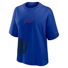 Buffalo Bills Women's Boxy T-Shirt - Royal - Nike