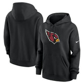 Arizona Cardinals Women's Club Fleece Hoodie - Black - Nike