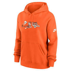 Cincinnati Bengals Women's Club Fleece Hoodie - Orange - Nike