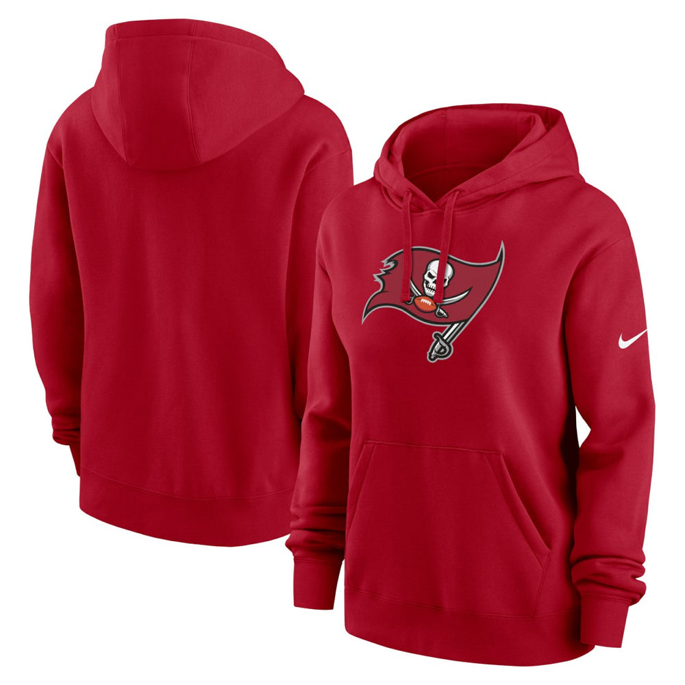 Tampa Bay Buccaneers Women's Club Fleece Hoodie - Red - Nike