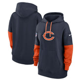 Chicago Bears Women's Sideline Essential Hoodie - Navy - Nike
