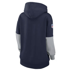 Dallas Cowboys Women's Sideline Essential Hoodie - Navy - Nike