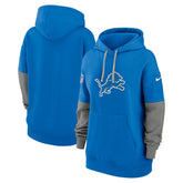 Detroit Lions Women's Sideline Essential Hoodie - Blue - Nike