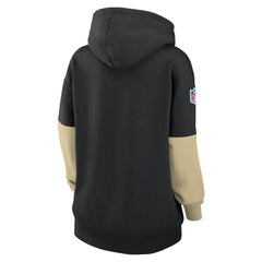 New Orleans Saints Women's Sideline Essential Hoodie - Black - Nike