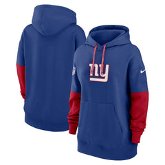 New York Giants Women's Sideline Essential Hoodie - Royal - Nike