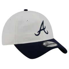 Atlanta Braves New Era Leather Strap 9TWENTY Adjustable Hat Sale