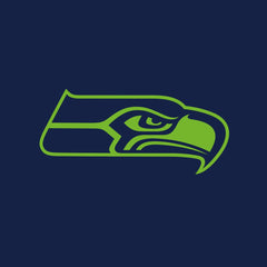 Seattle Seahawks Women's Backup Option Long Sleeve Hoodie T-Shirt - College Navy/White - Fanatics
