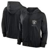 Las Vegas Raiders Women's Script Lock Full-Zip Hoodie - Black - Fanatics