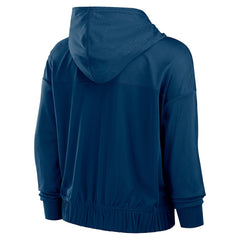 Chicago Bears Women's Script Lock Full-Zip Hoodie - Navy - Fanatics