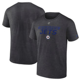 Winnipeg Jets Fanatics Authentic Pro Core Primary T-Shirt - Heather Charcoal | Fanatics online